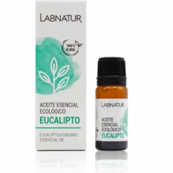 Aceite Esencial de Eucalipto 100% Puro Labnatur 10 ml | Aroma Balsámico | Masajes, Baño y Difusor | Ecológico y Vegano