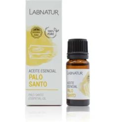Aceite Esencial de Palo Santo 100% Puro Labnatur 10 ml | Aroma Amaderado | Masajes, Meditación y Difusor | Vegano