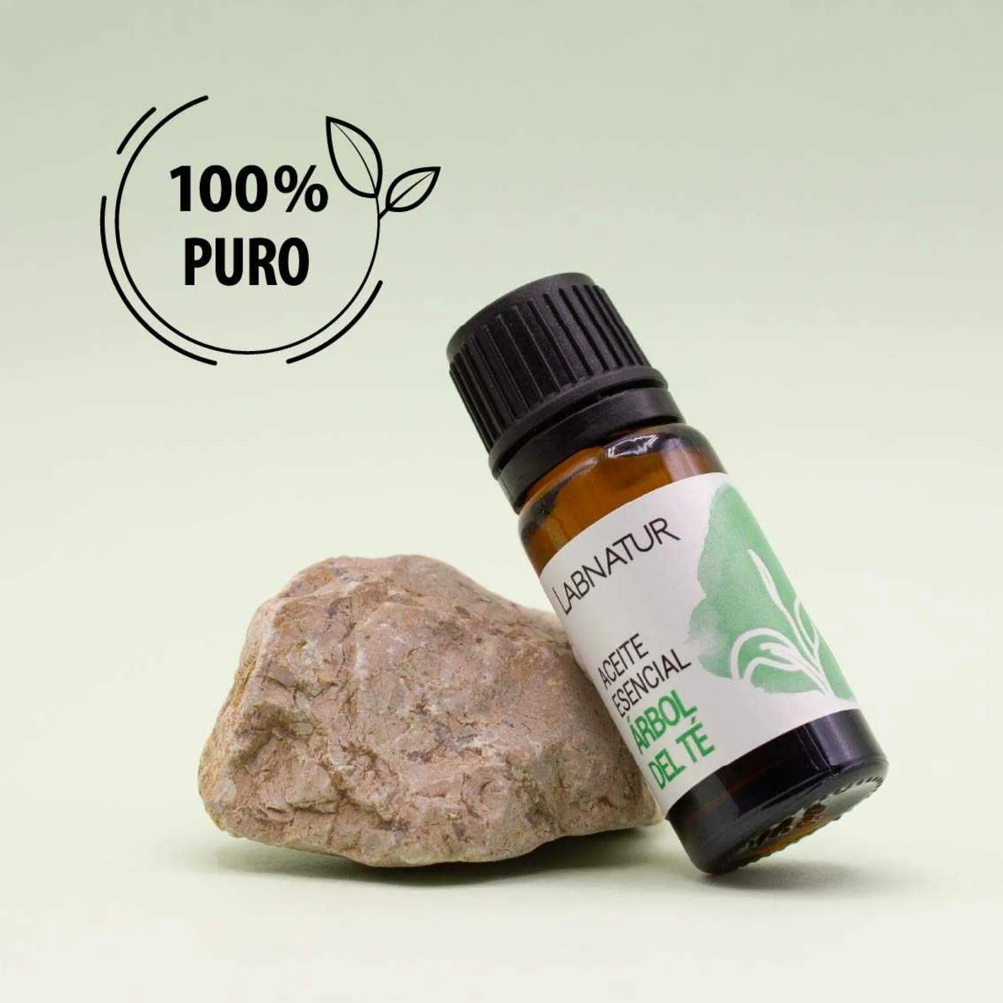 Aceite Esencial de Árbol del Té 100% Puro Labnatur 10 ml | Purificante | Piel, Cabello, Uñas y Pies | Vegano