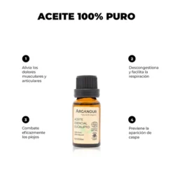 Aceite esencial Eucalipto 100% puro Arganour 15ml