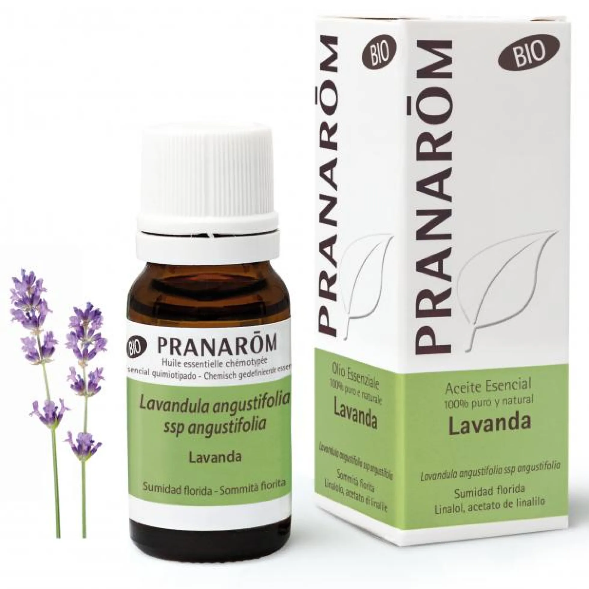 Aceite Esencial Lavanda BIO Pranaróm 10 ml