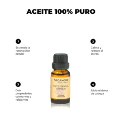 Aceite esencial Lavanda 100% puro Arganour 15 ml