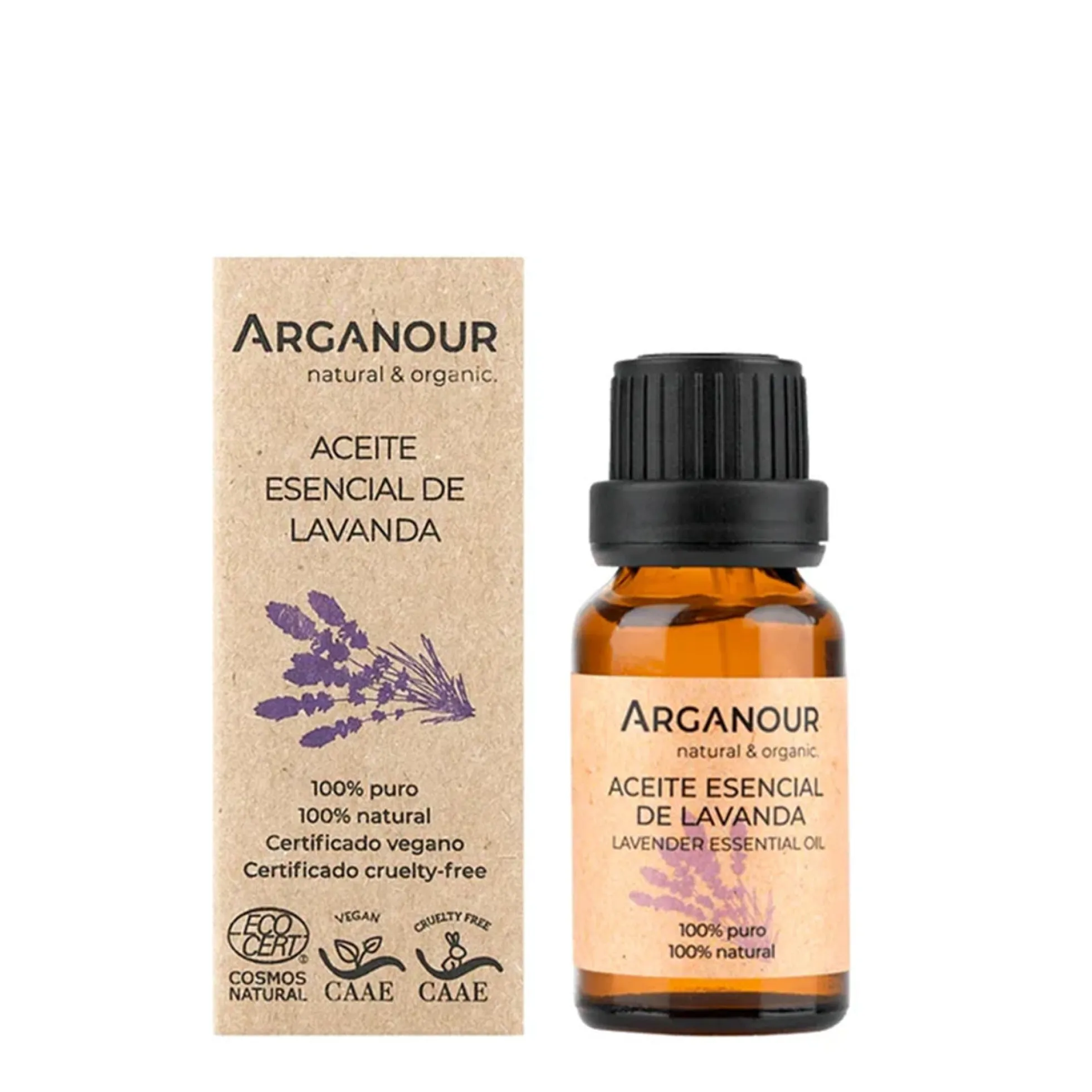 Aceite esencial Lavanda 100% puro Arganour 15 ml