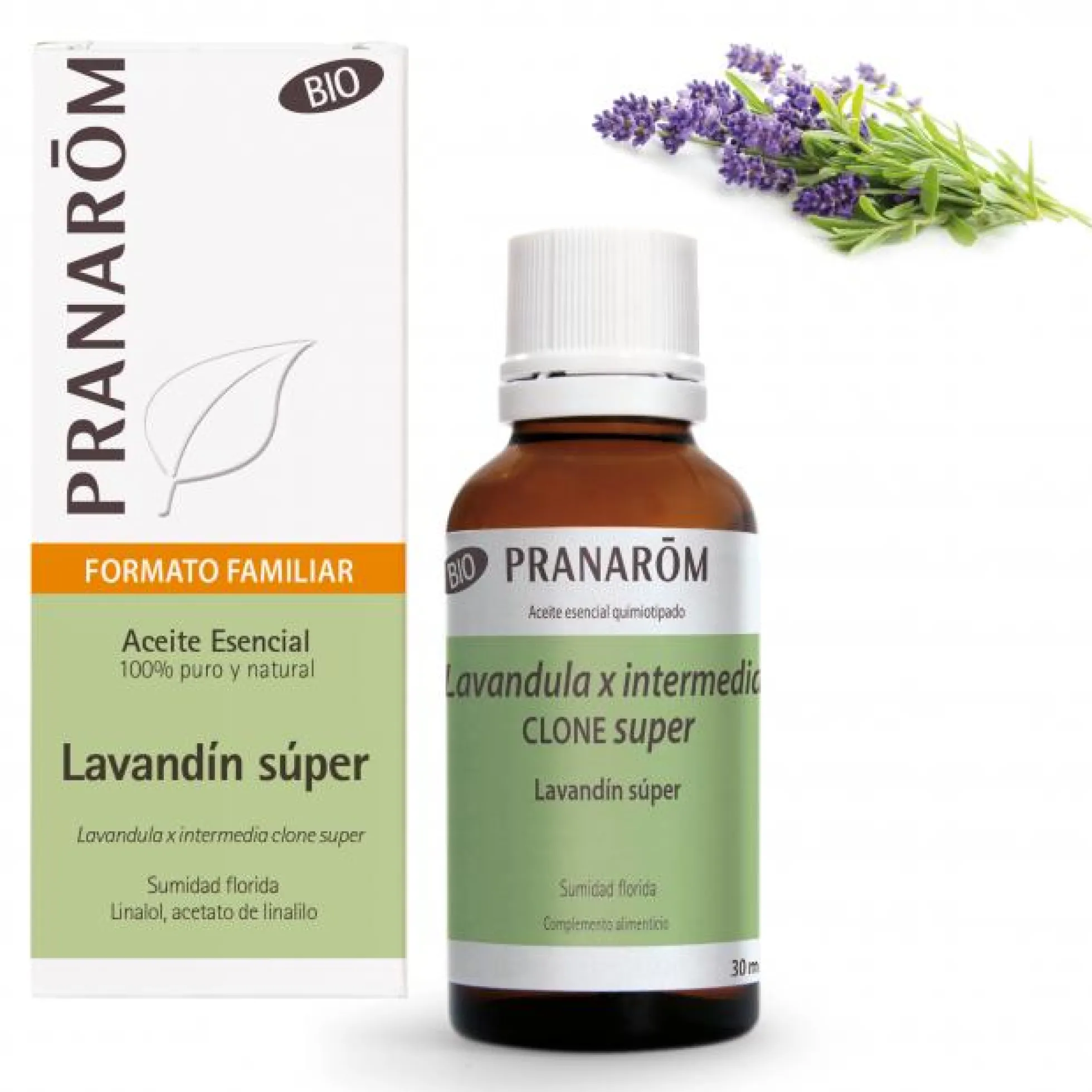 Aceite Esencial Lavandin Super 30 ml Pranarom