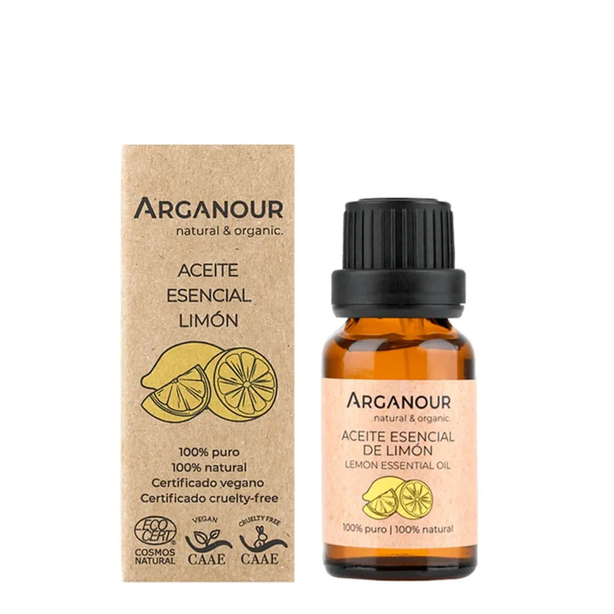 Aceite esencial Limón 100% puro Arganour 15ml