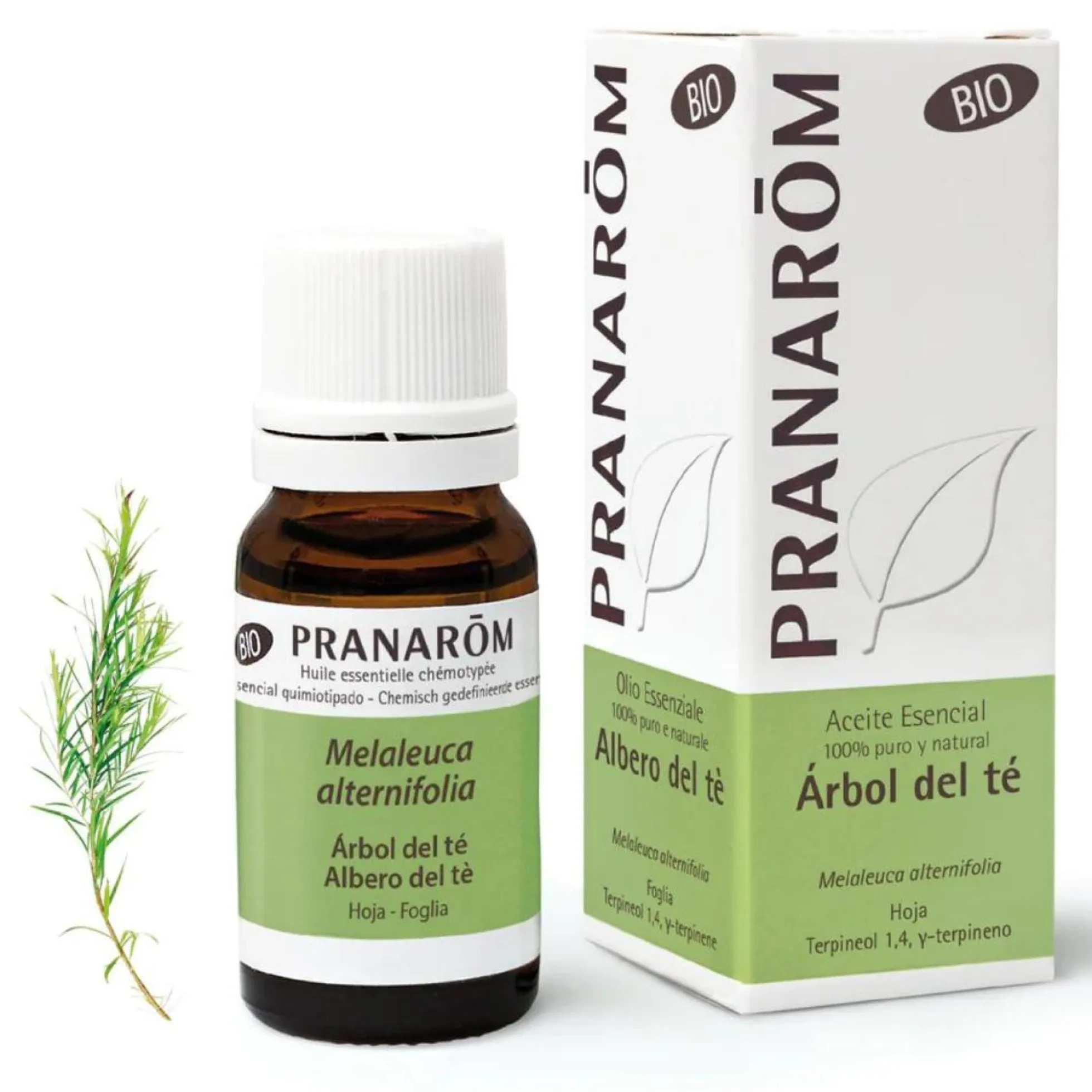 Aceite Esencial árbol del té bio, Pranarôm 10 ml