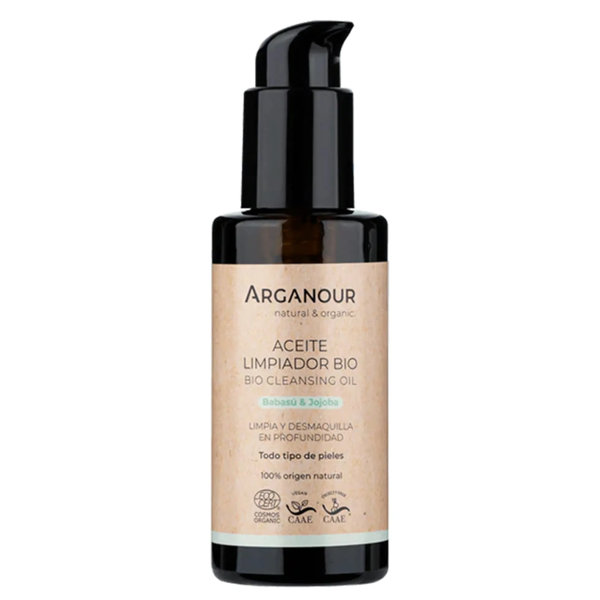 Aceite facial desmaquillante 100ml Arganour