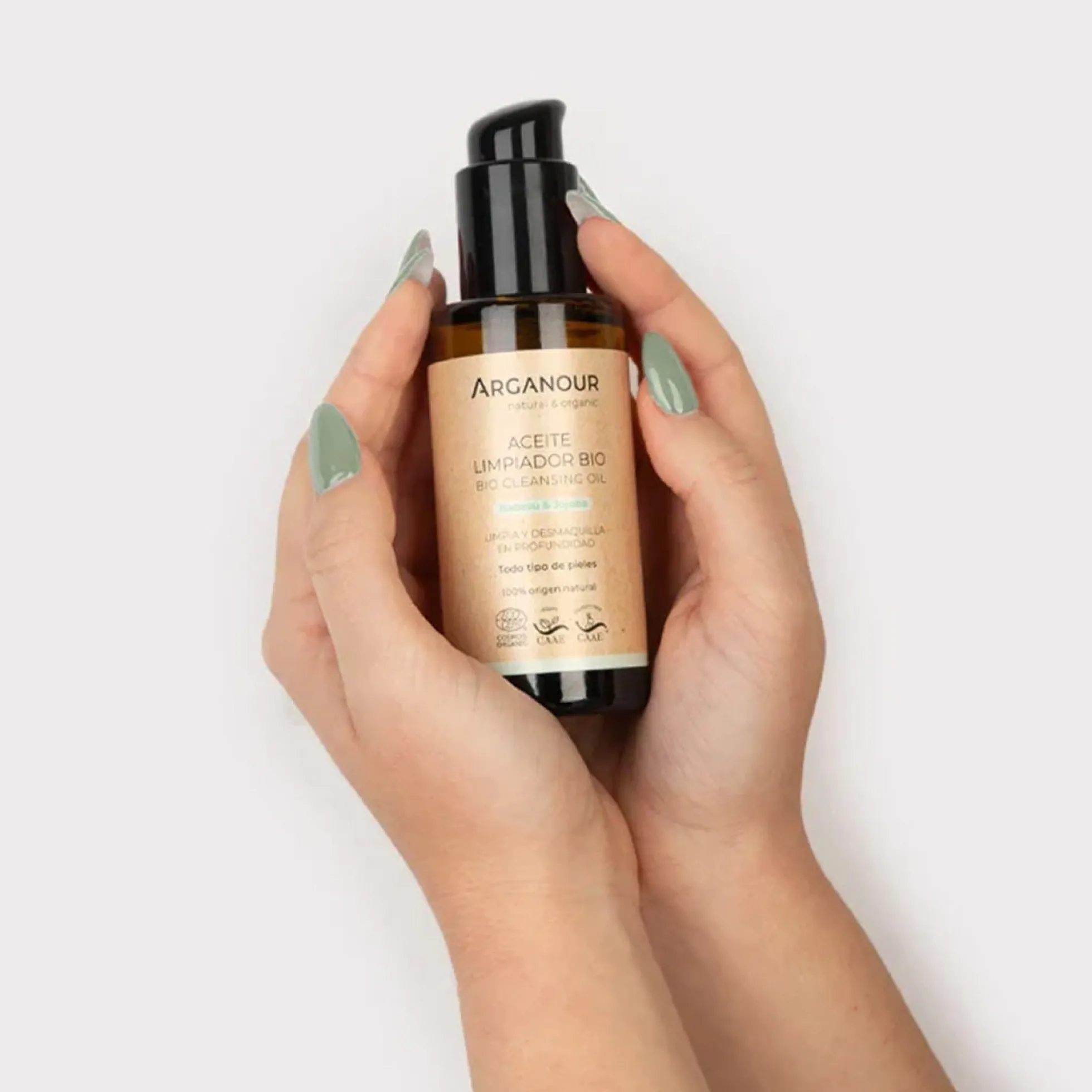 Aceite facial desmaquillante 100ml Arganour