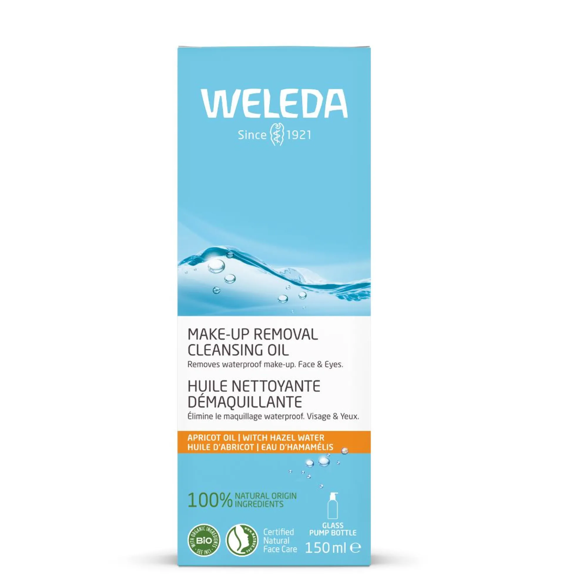 Aceite Limpiador Desmaquillante, Weleda, 150 ml.
