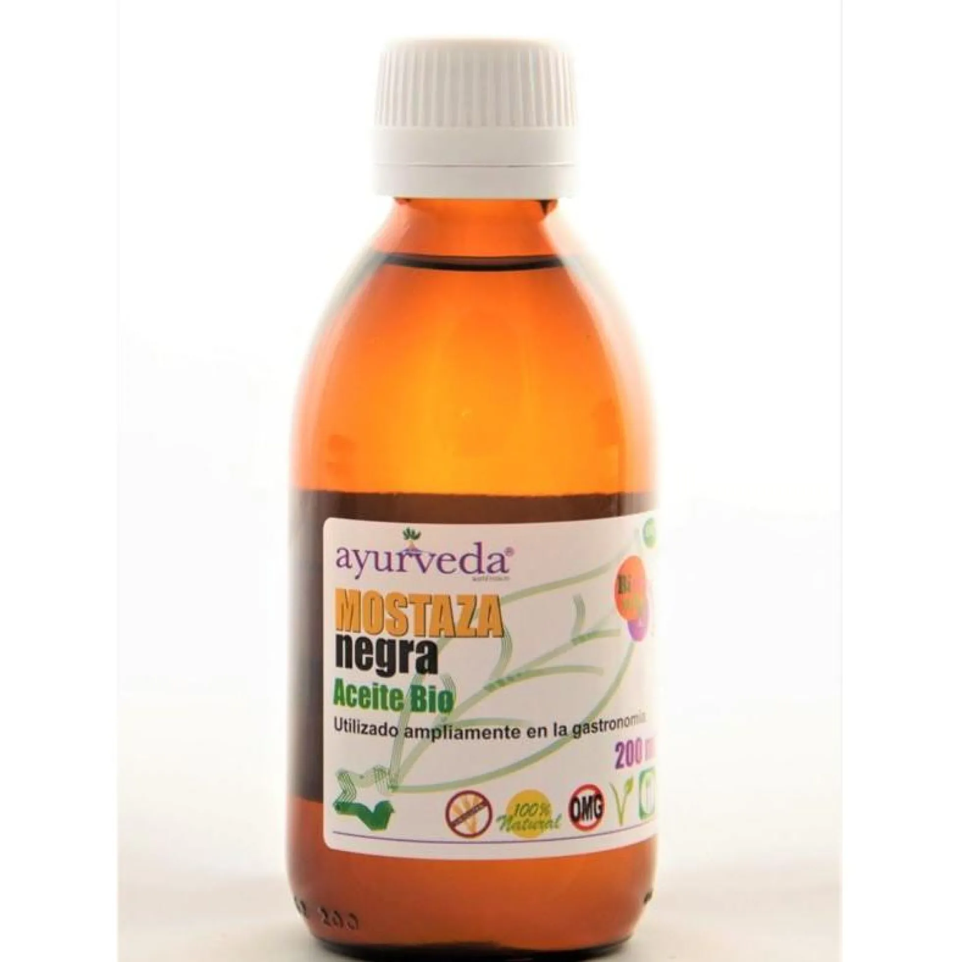 Aceite Mostaza Negra Ayurveda 200 Ml