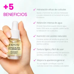 Aceite para Cutículas con Ácido Hialurónico