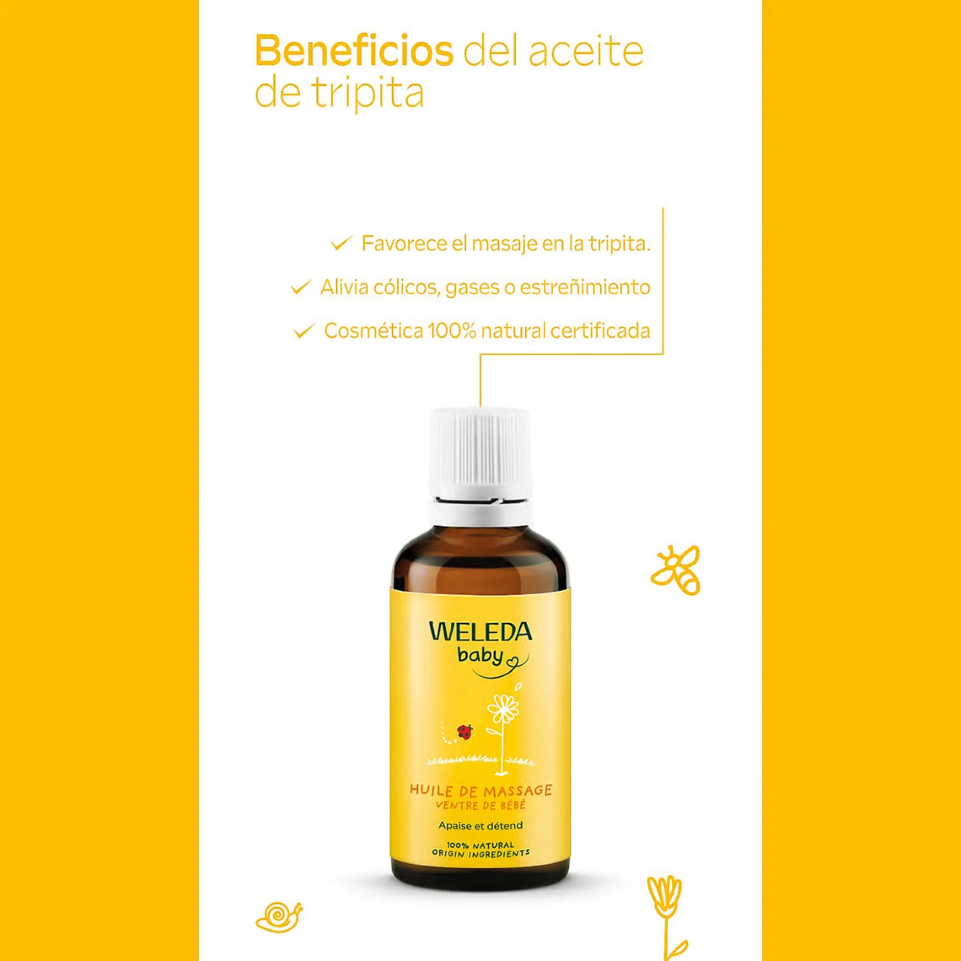 Aceite para la Tripita del Bebé Weleda, 50ml
