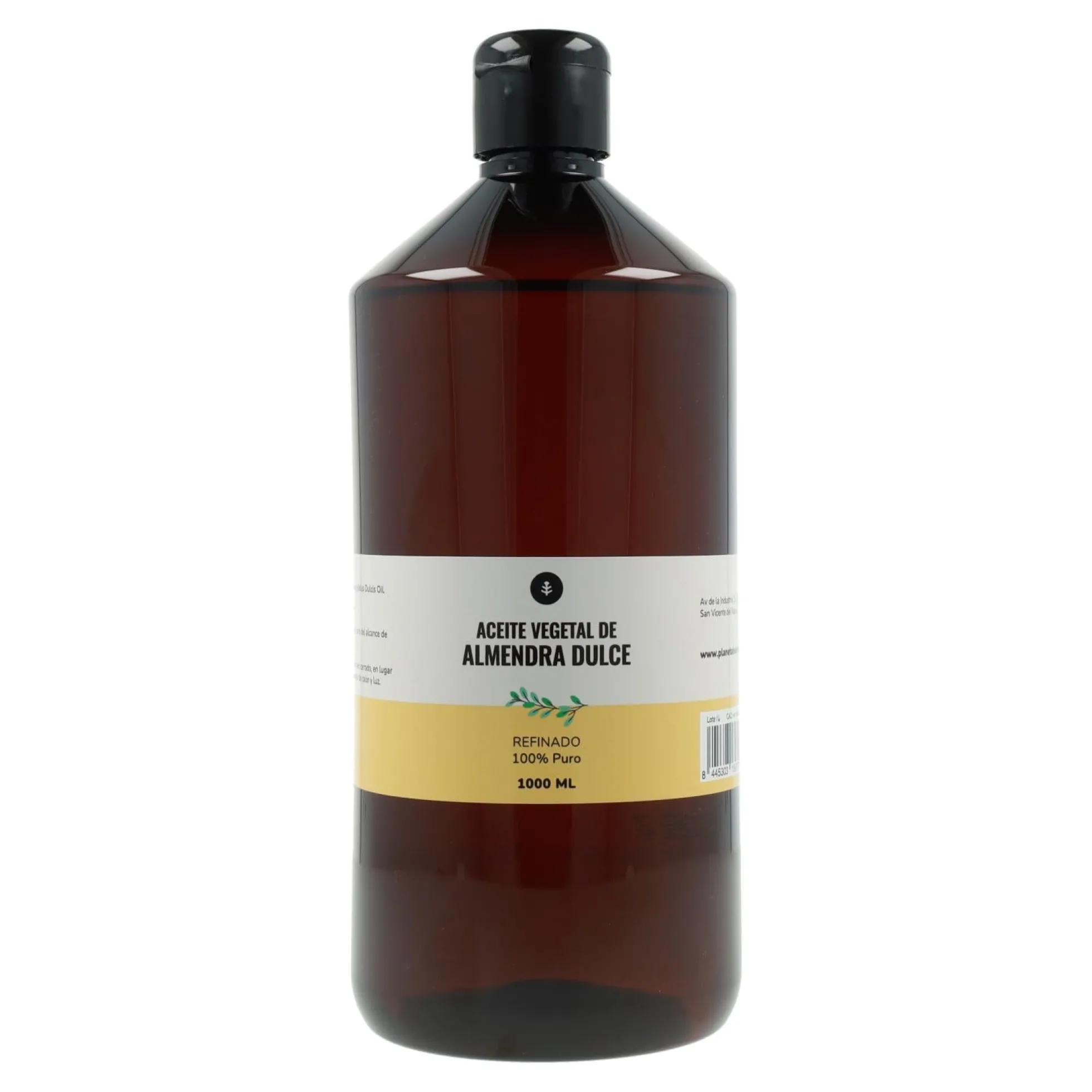 Aceite vegetal de almendras dulces Planeta Huerto 1 L