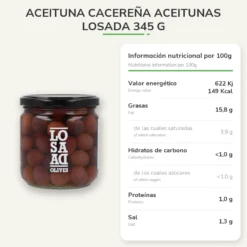 Aceituna Cacereña Aceitunas Losada 345 g