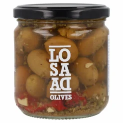 Aceituna Pico Limón partida Aceitunas Losada 345 g