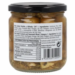 Aceituna Pico Limón partida Aceitunas Losada 345 g