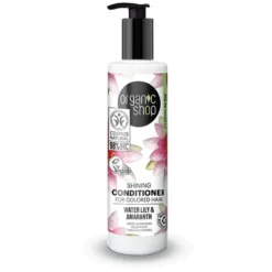 Acondicionador Capilar Brillo Pelo teñido Organic Shop 280 ml