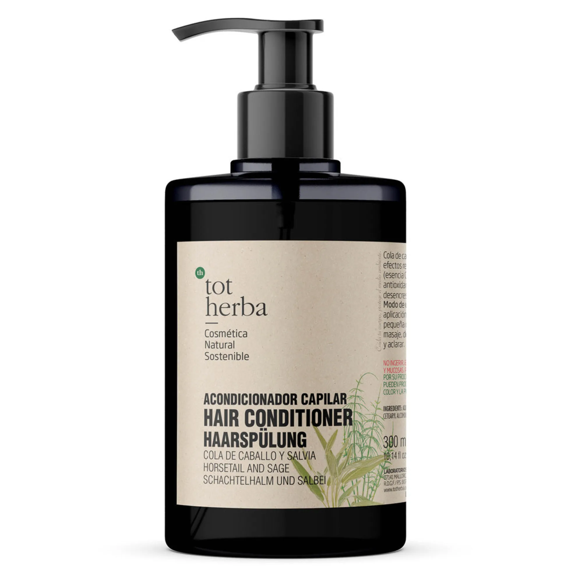 Acondicionador Cola de Caballo y Salvia, Tot Herba, 300 ml