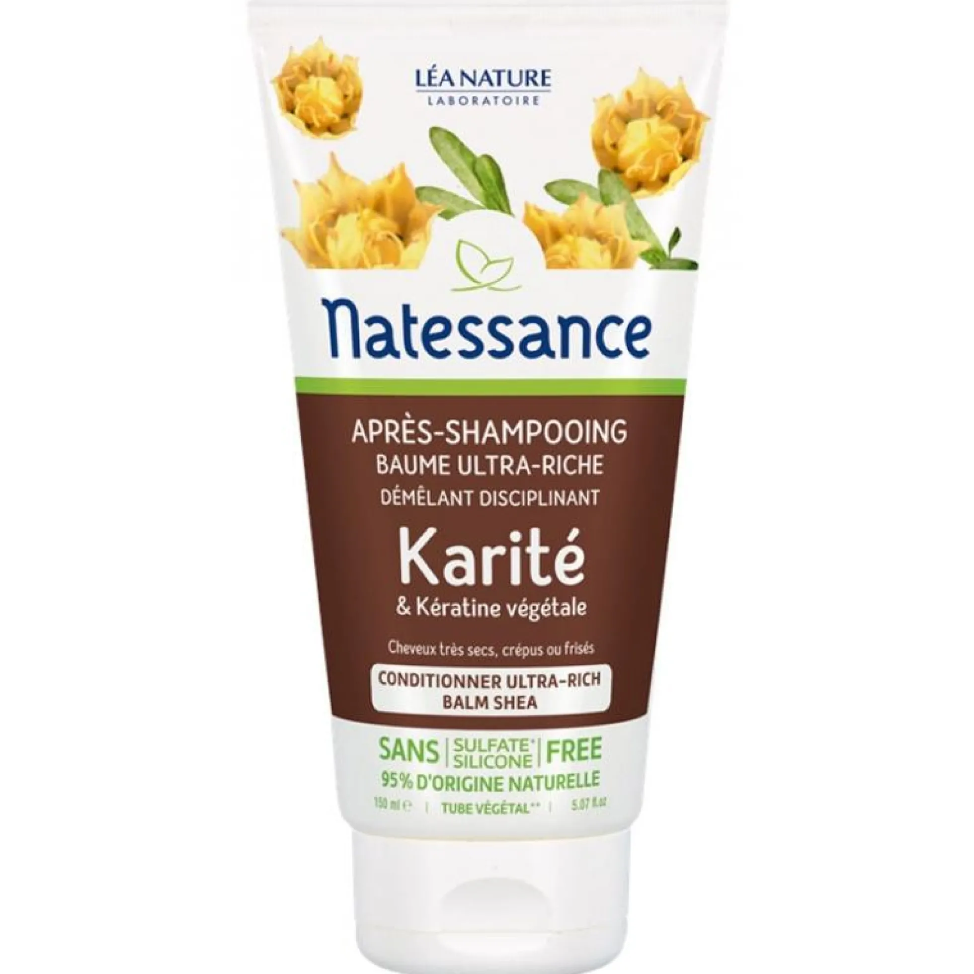 Acondicionador con Karité ultra Rico Natessance 150 ml