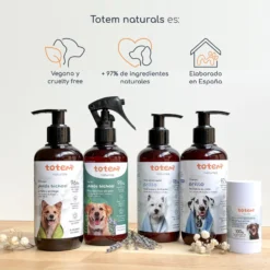 Acondicionador natural para perros suavidad y brillo Totem Naturals 250 ml