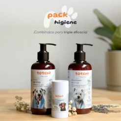 Acondicionador natural para perros suavidad y brillo Totem Naturals 250 ml