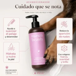 Acondicionador para perros con colágeno Masco Beauty 250 ml