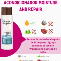 Acondicionador Sin Silicona Earth Supplied 384ml