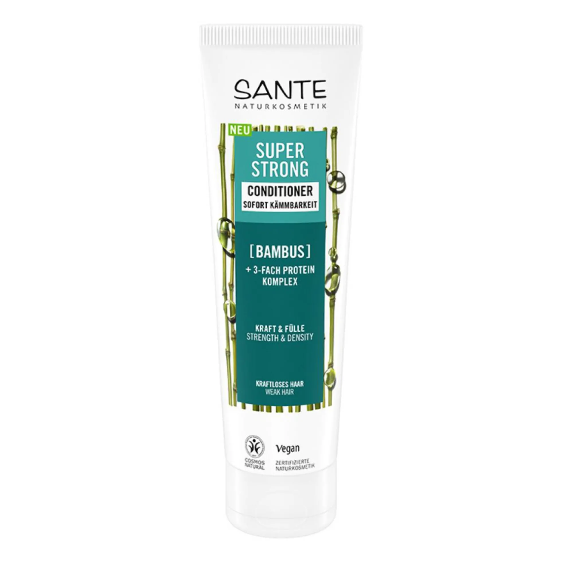 Acondicionador super fuerte bambú Sante 150 ml