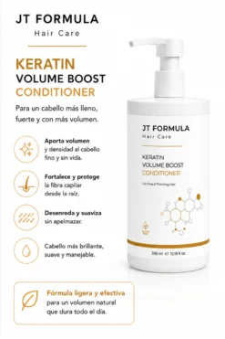 Acondicionador Voluminizador Con Queratina