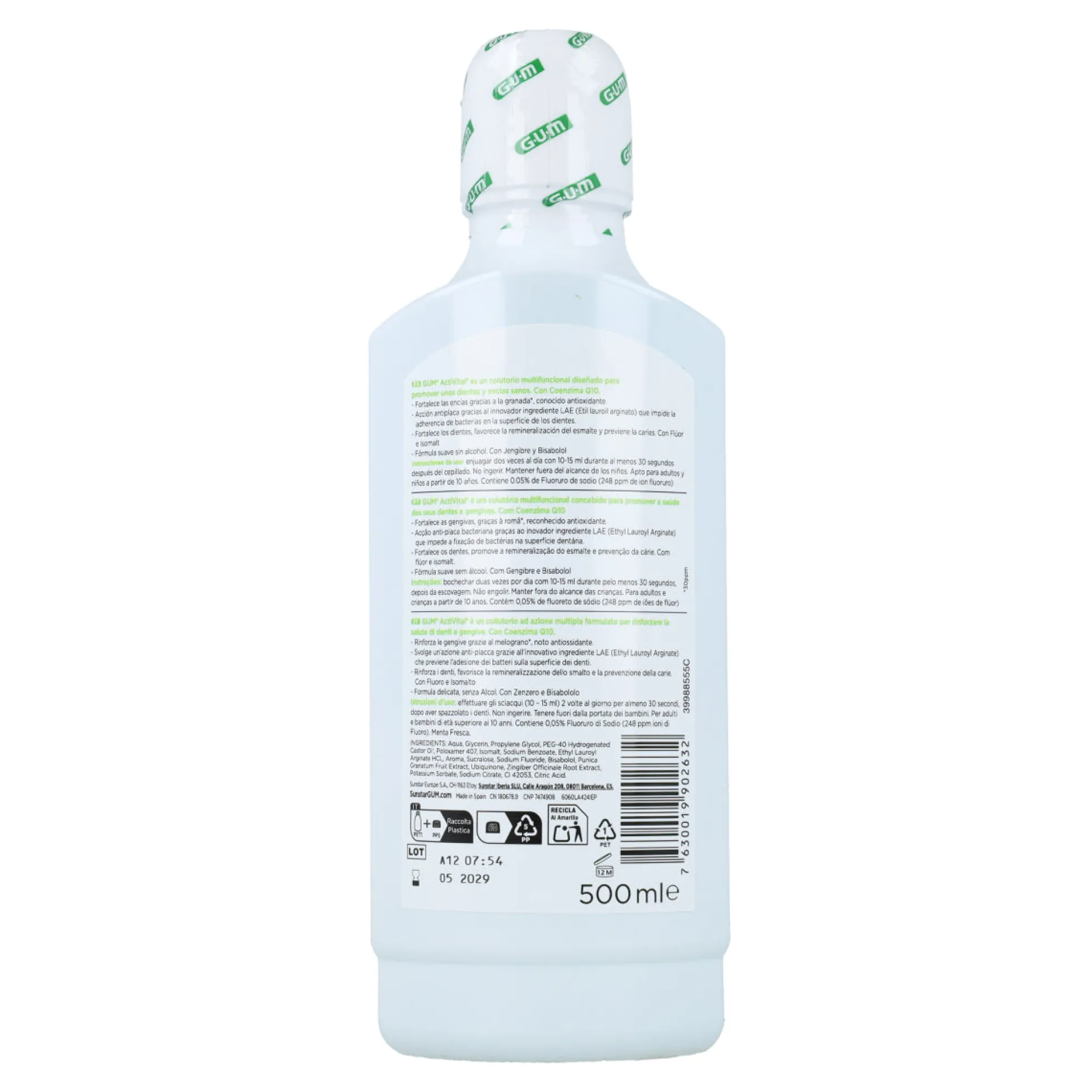 Activital colutorio Gum 500ml