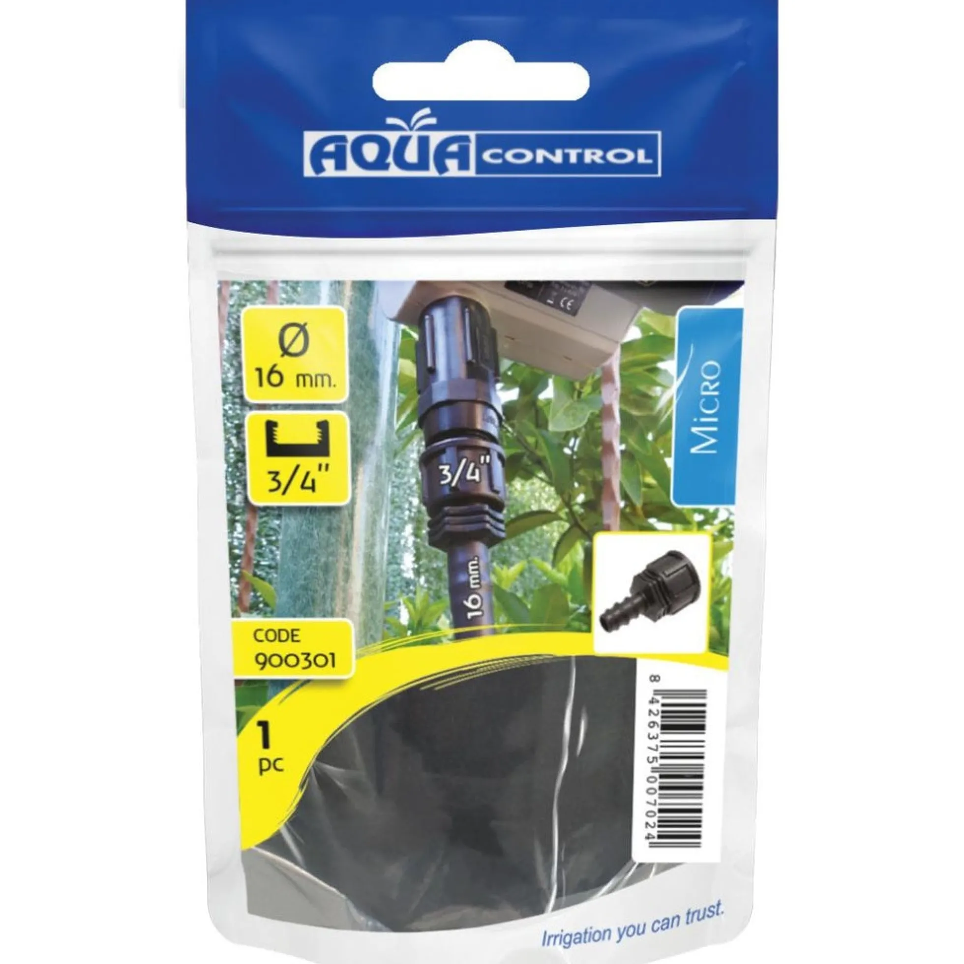 Adaptador Rosca Hembra Aqua Control