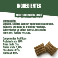AdVenturos Nuggets Jabalí salvaje 90 g