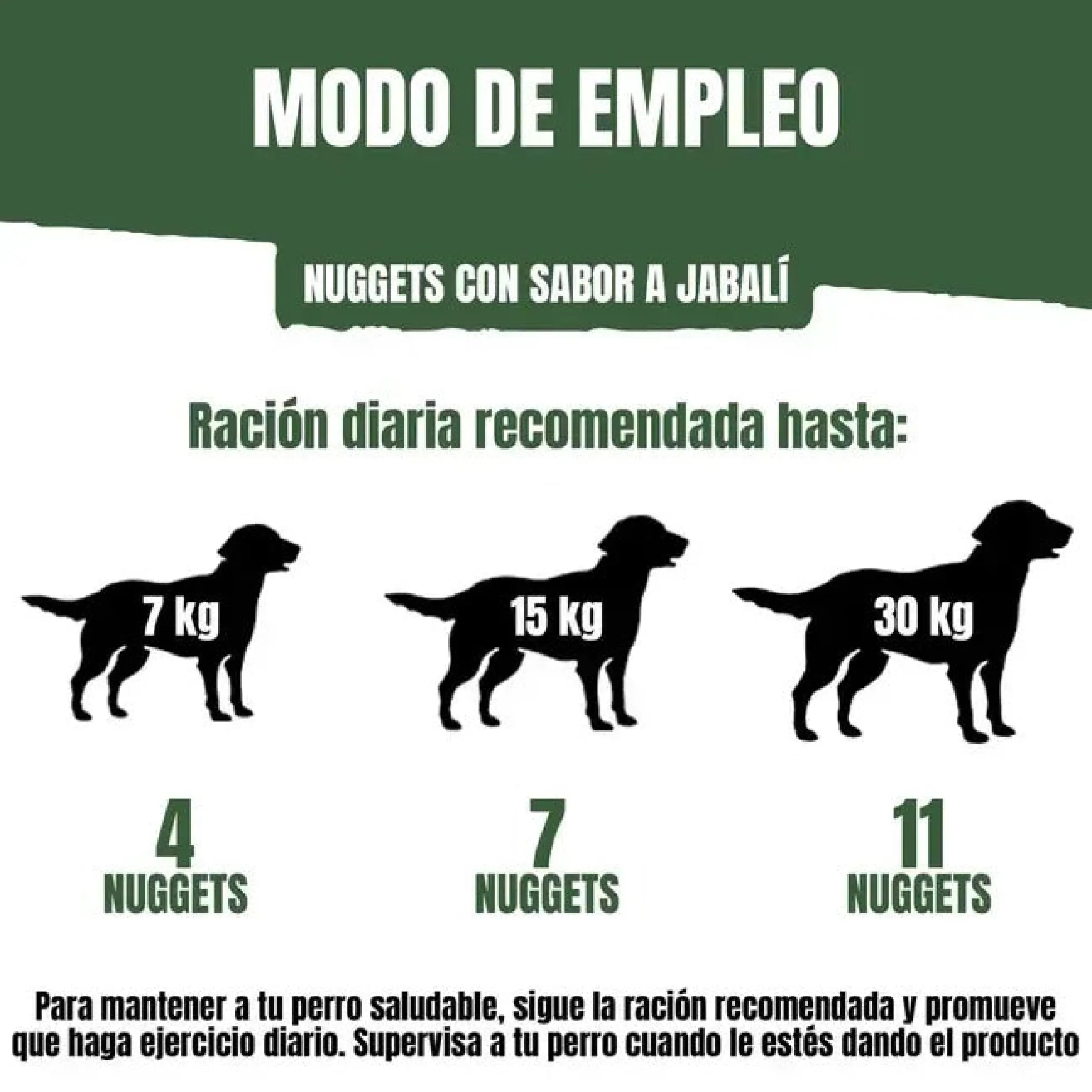 AdVenturos Nuggets Jabalí salvaje 90 g