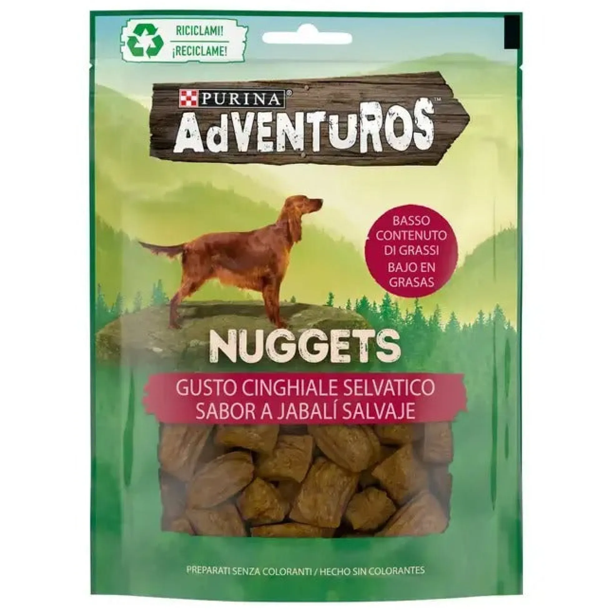 AdVenturos Nuggets Jabalí salvaje 90 g