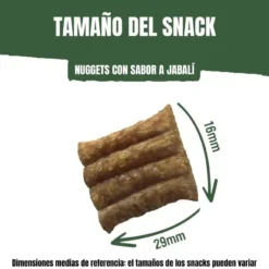 AdVenturos Nuggets Jabalí salvaje 90 g