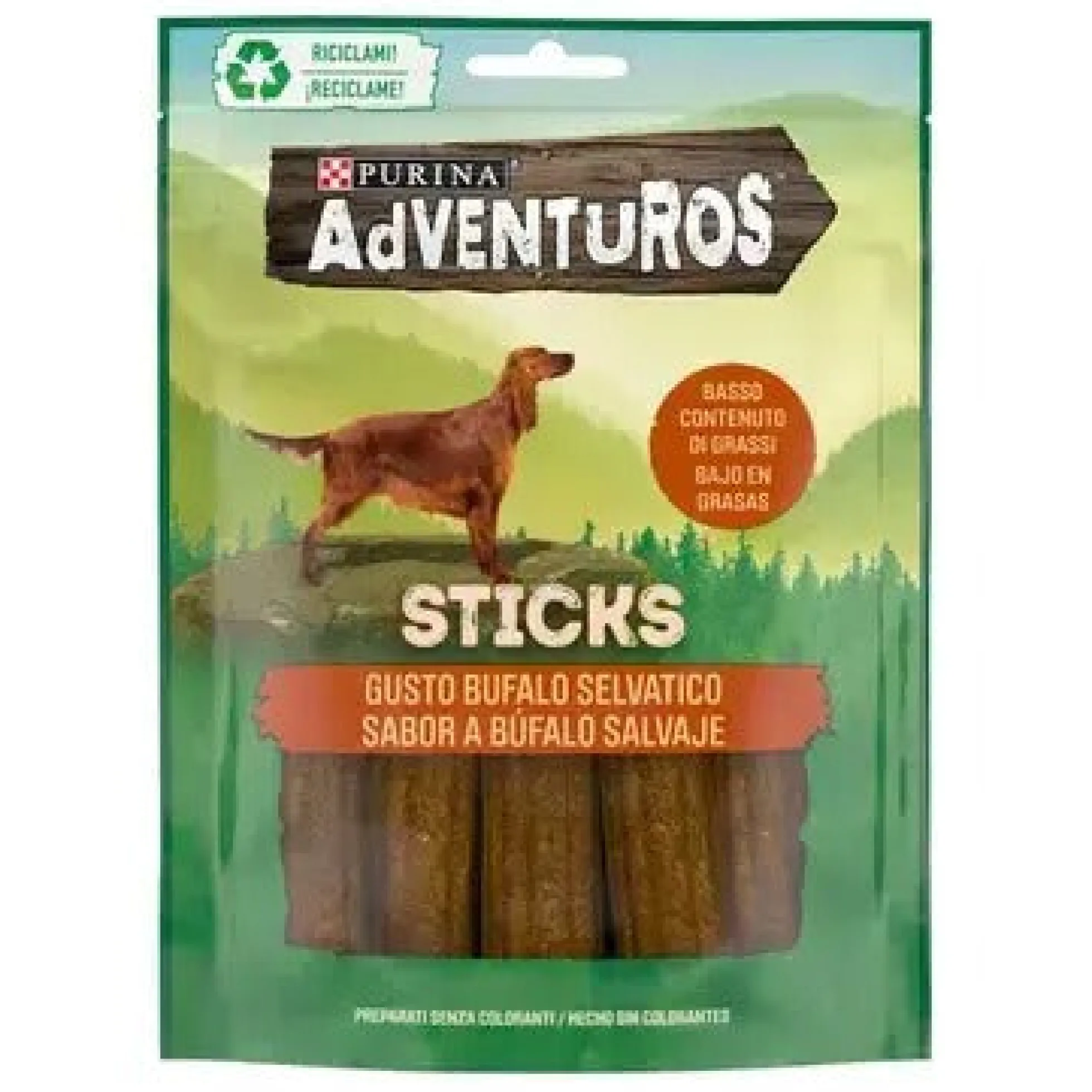 AdVenturos Sticks Búfalo salvaje 120 g