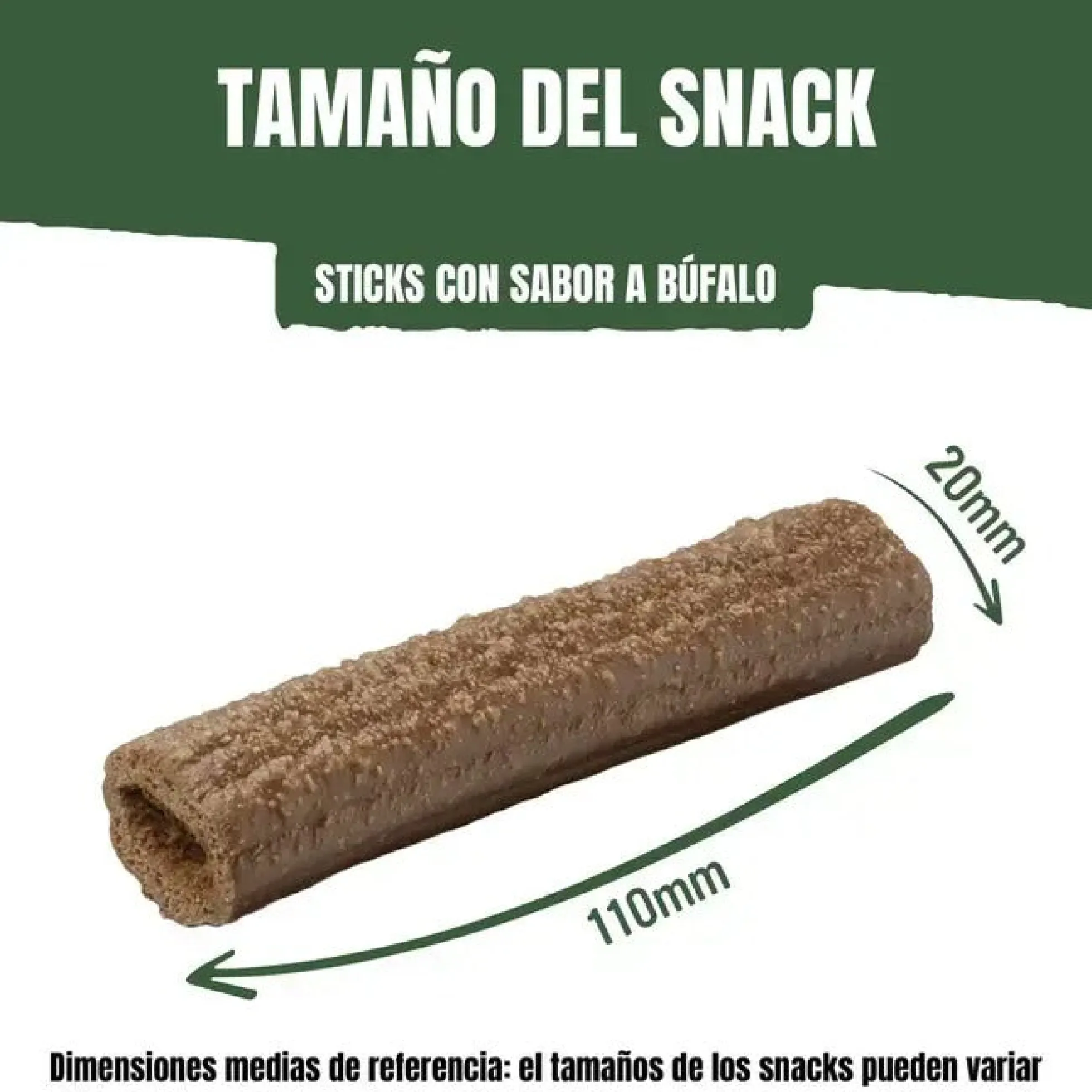 AdVenturos Sticks Búfalo salvaje 120 g