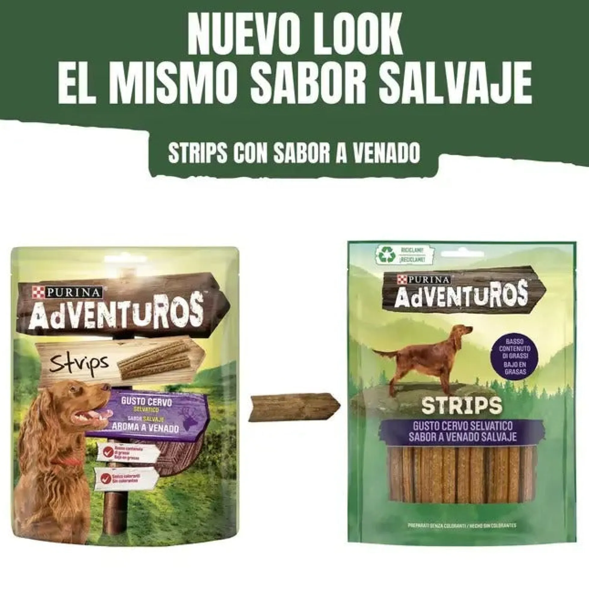 AdVenturos Strips Venado salvaje 90 g