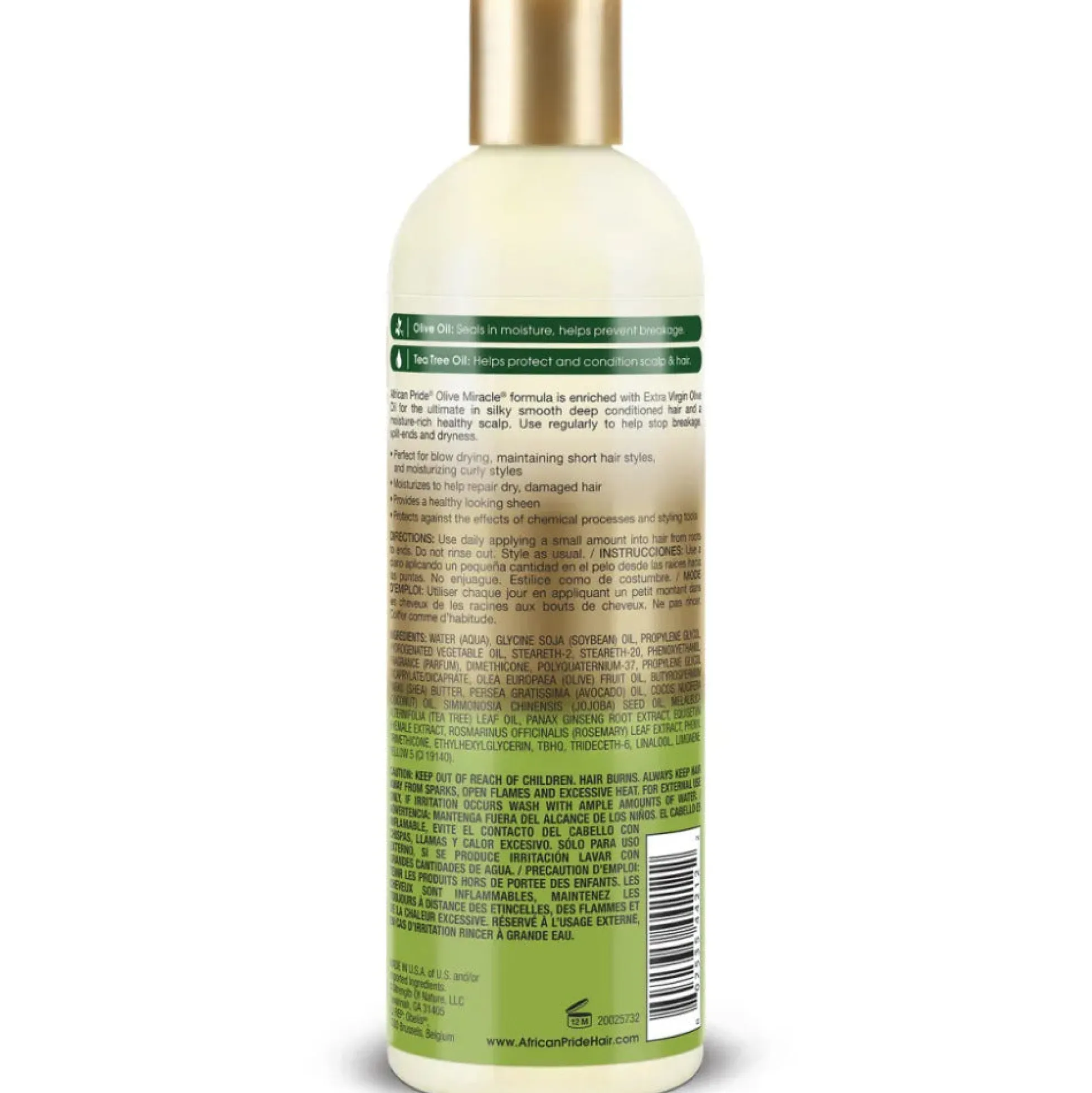 African Pride Olive Miracle Oil Moisturizer Lotion 355ml