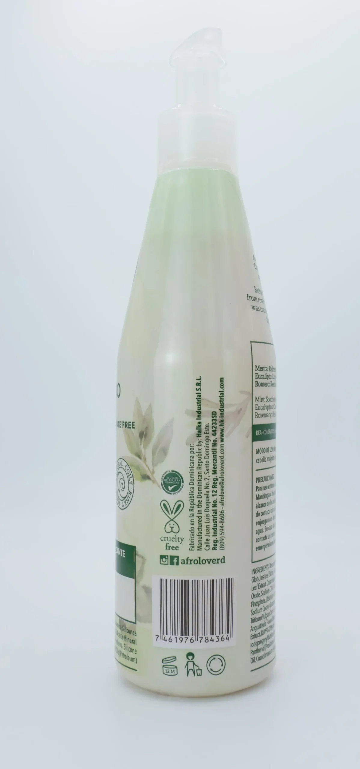 Afro Love Champú Menta Romero 290ml