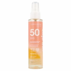 Agua bifásica solar alta protección FPS50 Alphanova 125ml