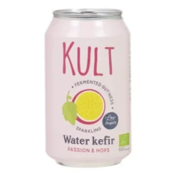 Agua de kefir Fruta Pasión y Lúpulo KULT 330 ml
