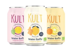 Agua de Kefir Ginger Lemon KULT 330 ml