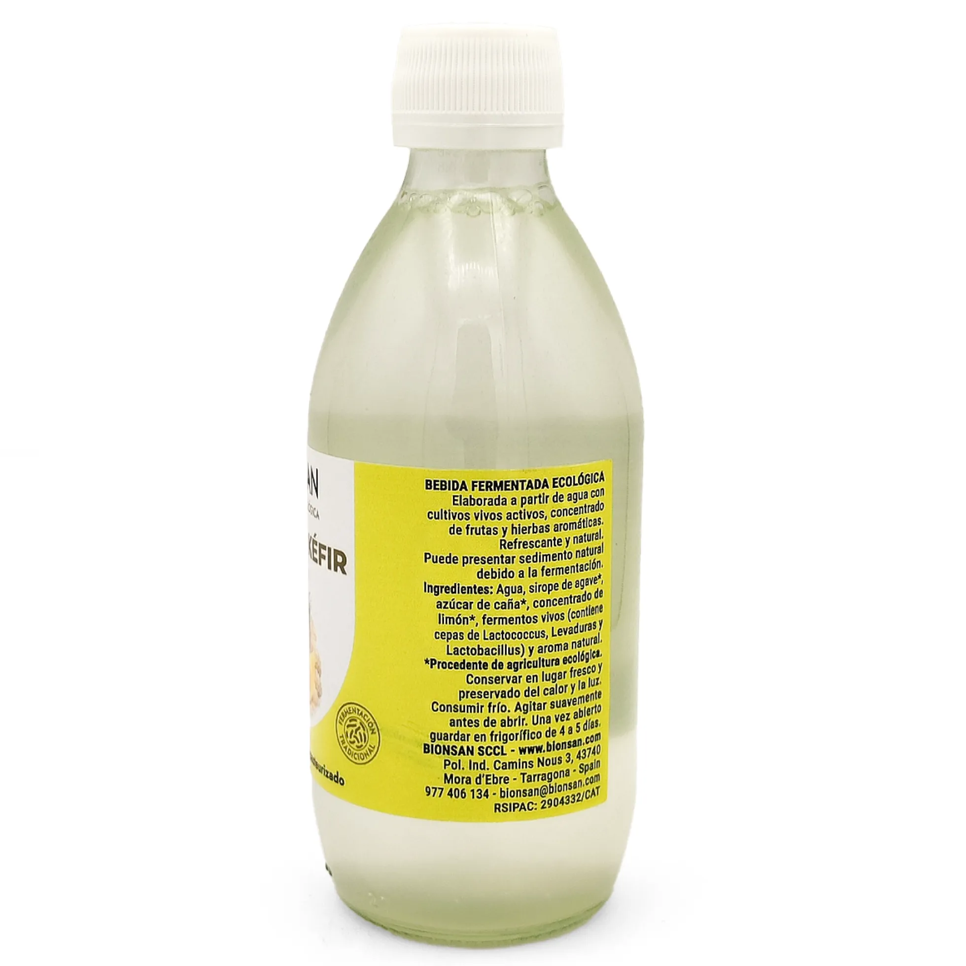 Agua De Kefir Limón Eco Bionsan33cl