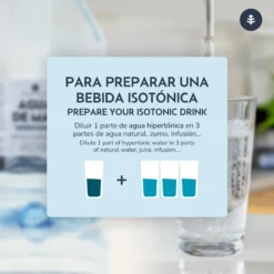 Agua de Mar Hipertónica Garrafa Planeta Huerto 5 L