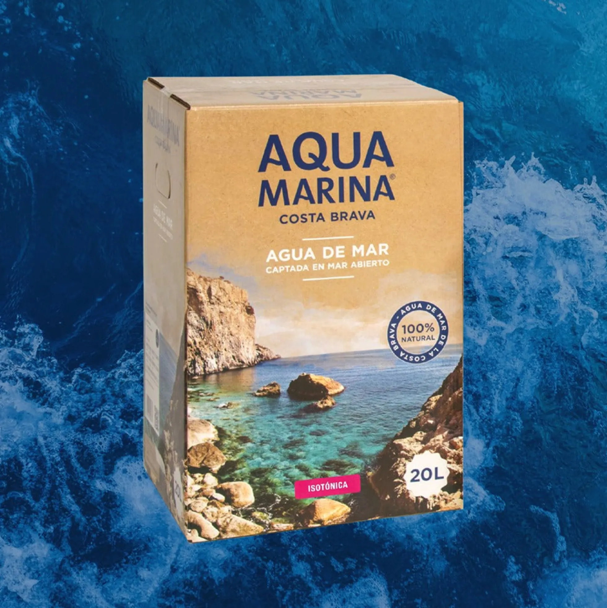 Agua de Mar Isotónica Bag in Box Aquamarina 20 L