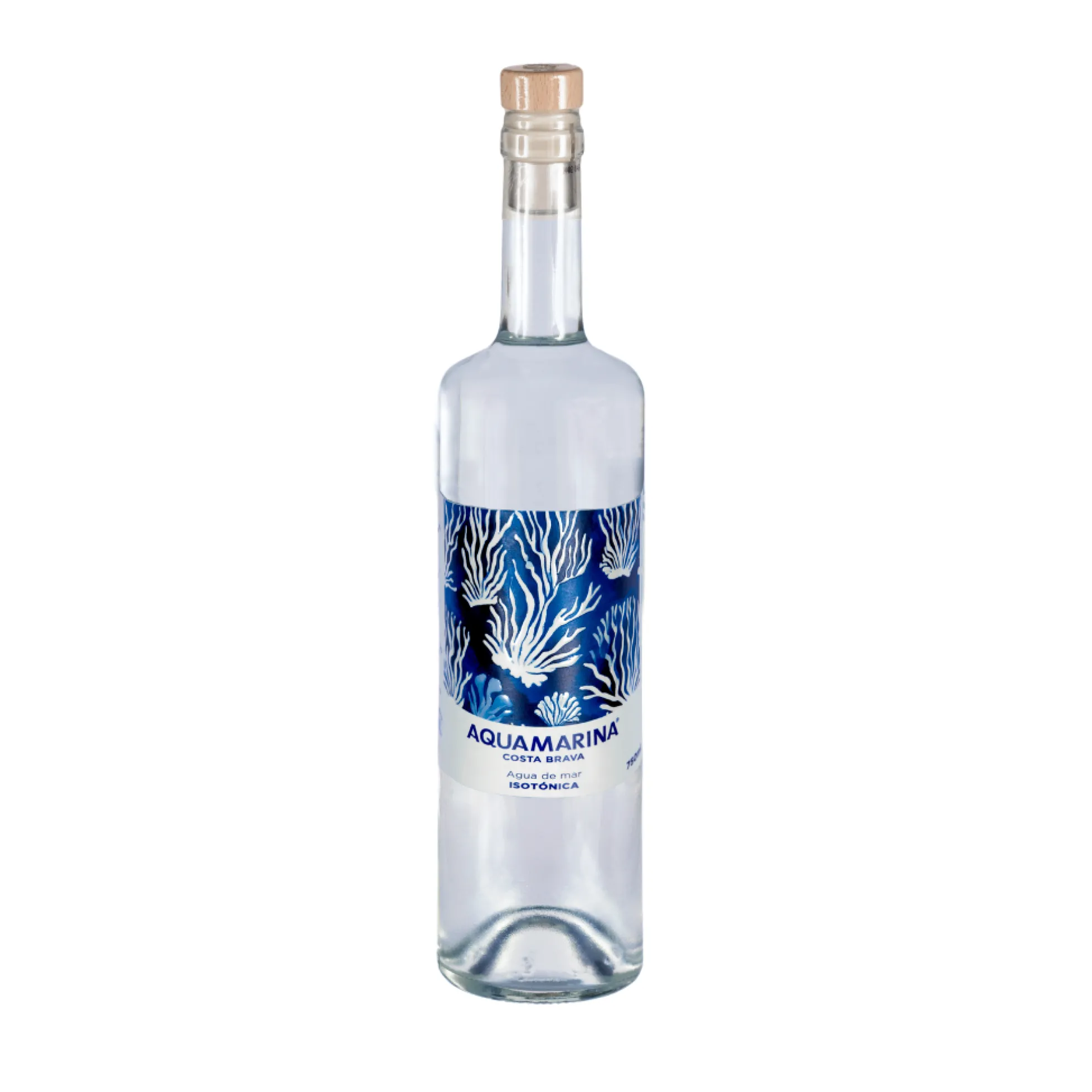 Agua de Mar Isotónica botella de Crista Aquamarina 750 ml