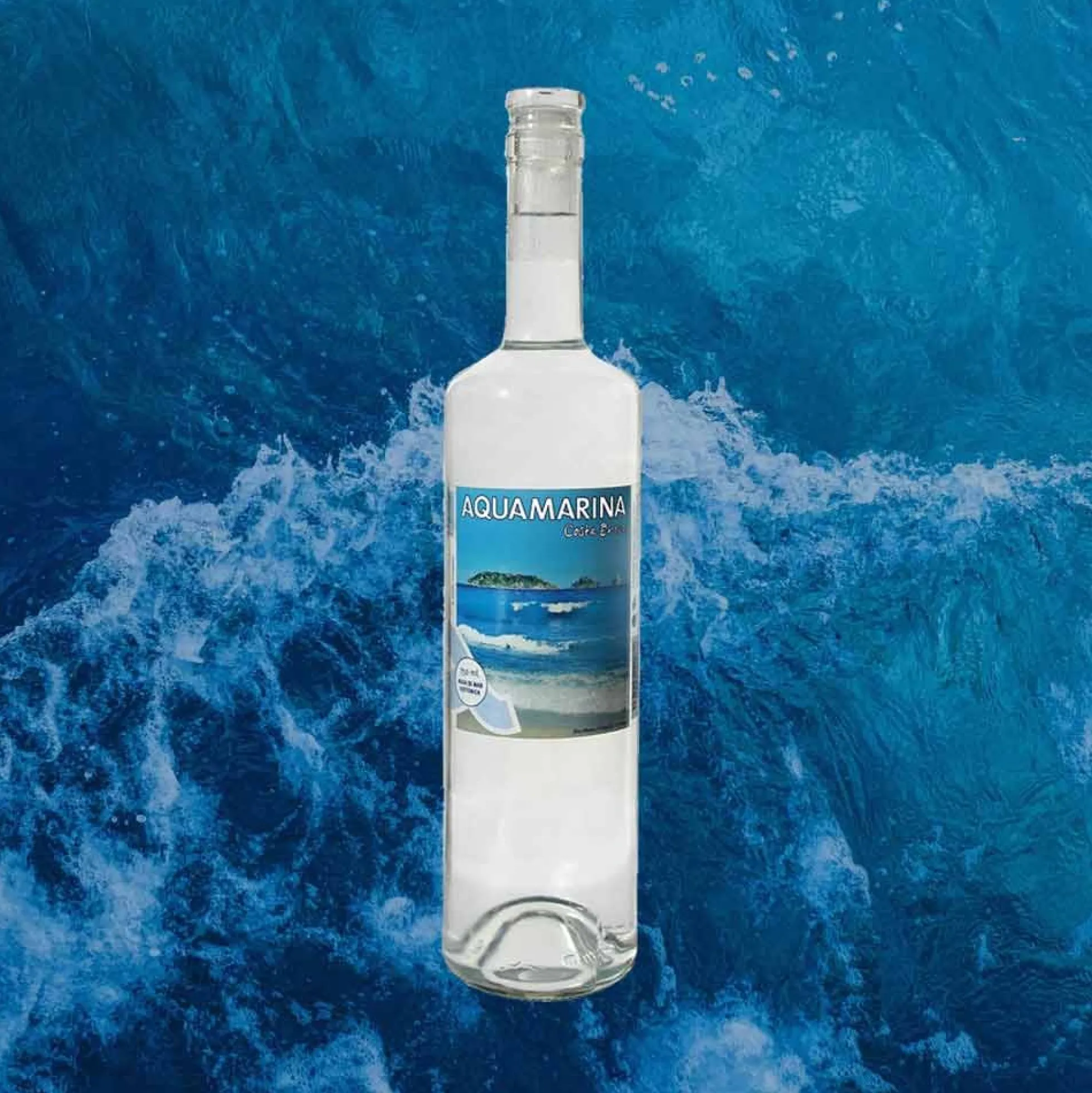 Agua de Mar Isotónica botella de Crista Aquamarina 750 ml