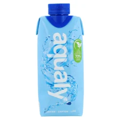 Agua en Cartón Aqualy 330 ml.