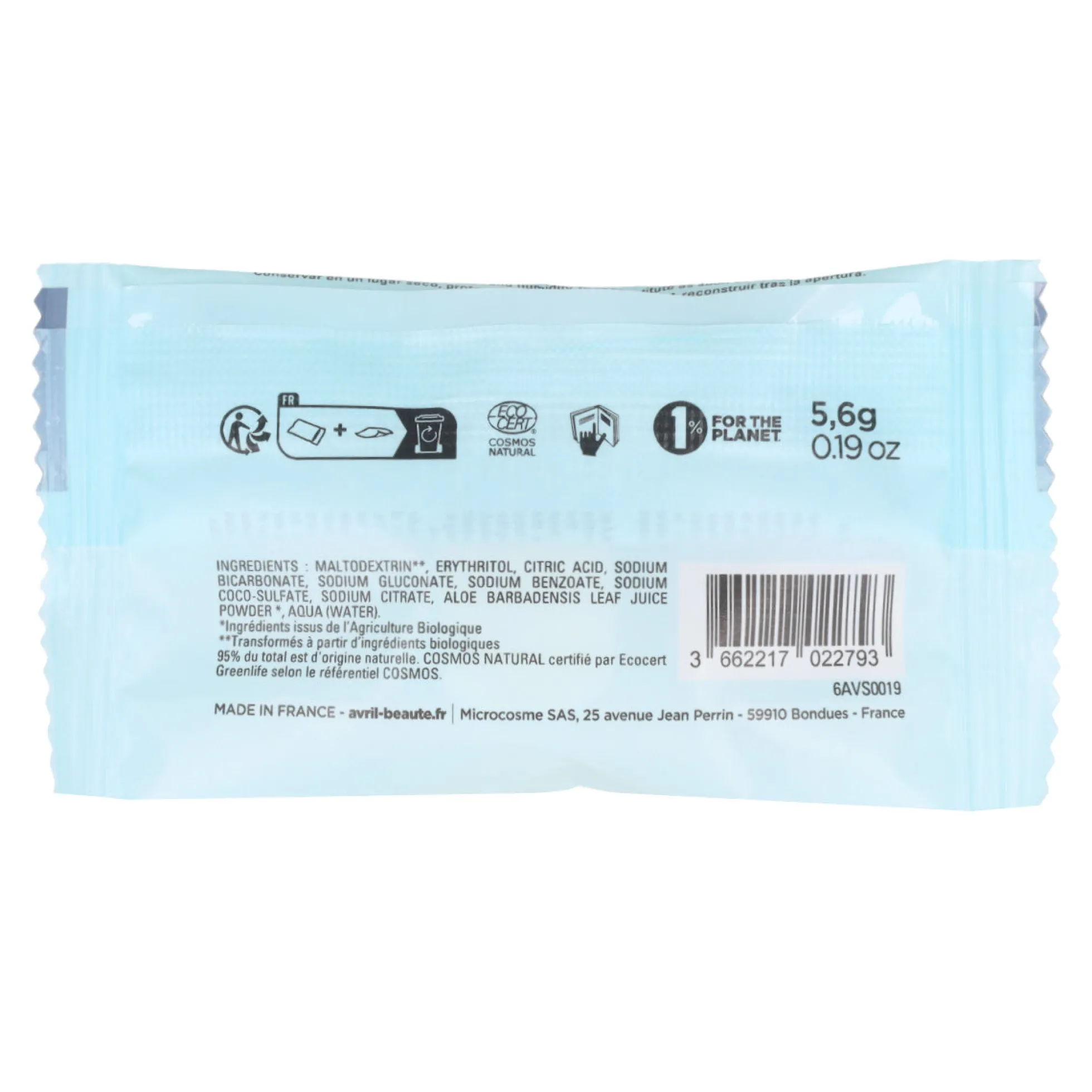 Agua Micelar a reconstituir Avril 200 ml
